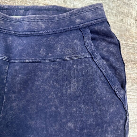 Habitat Clothes to Live In Sz S Pants Pull on Wide Leg Crop Lagenlook Tie-dye - Picture 5 of 10